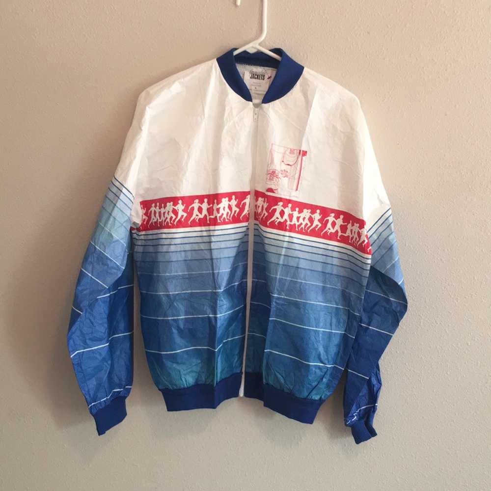Vintage  1991 Las Vegas Marathon Bomber Jacket